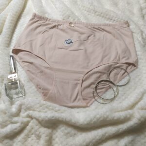 Gładkie majtki bawełniane - duży rozmiar