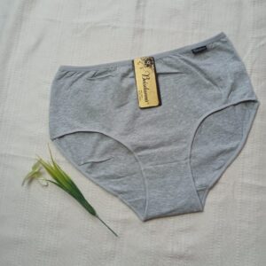 Tanie figi damskie bawełniane - kolor szary.