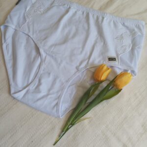 Majtki damskie bawełniane - duży rozmiar.