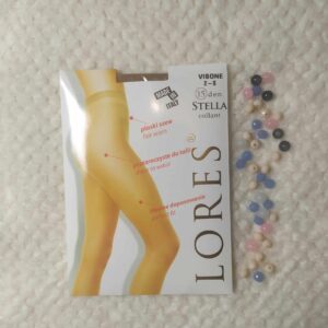 Rajstopy bezmajtkowe - kolor visone.