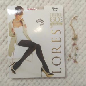 Rajstopy mikrofibra czerwone - 60 den.