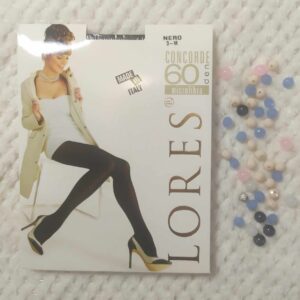 Rajstopy mikrofibra czarne - 60 den.