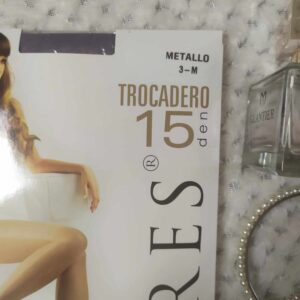 Rajstopy z laycrą - metallo 15den.