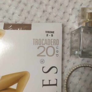 Rajstopy z lycrą 20den - kolor visone.