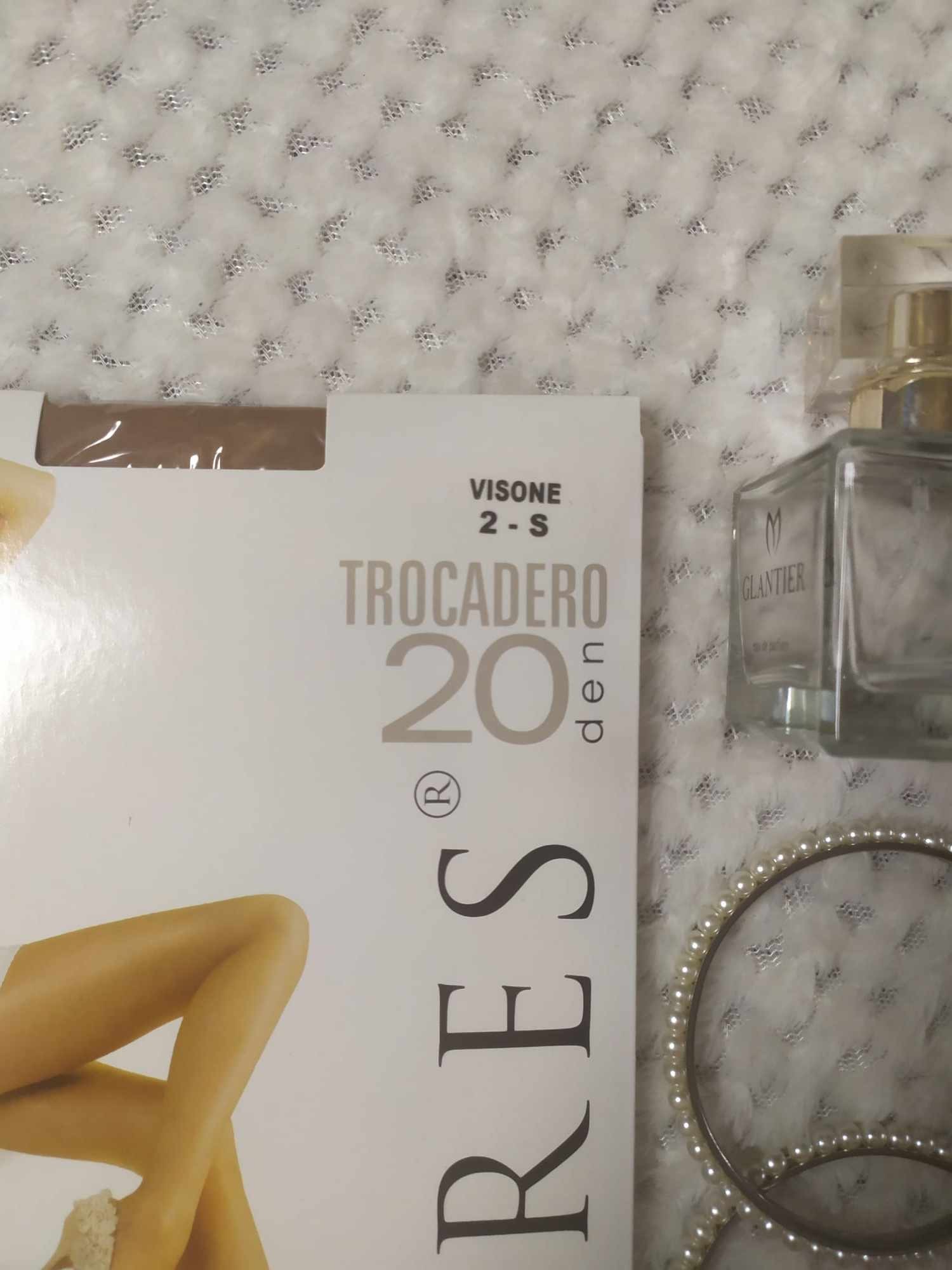 Rajstopy z lycrą 20den - kolor visone.