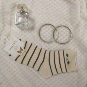 Skarpetka bawełniana.