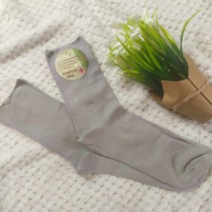 Skarpety bambusowe - jasny popiel.