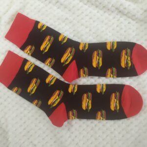 Skarpety z wesołym motywem .