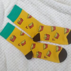 Skarpety z wesołym motywem .