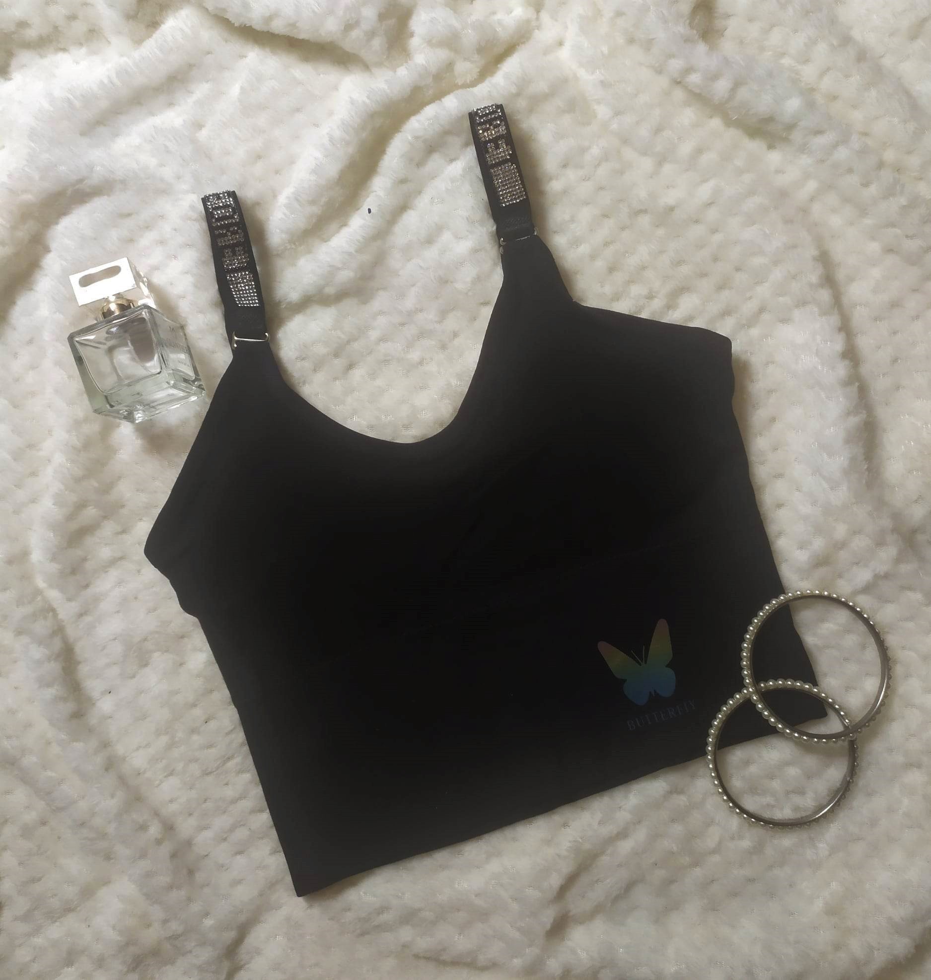 Stanik z motywem motylka