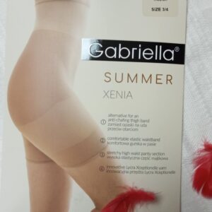 Szorty damskie zapobiegające otarciom ud w kolorze beżowym.